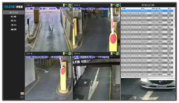 License Plate Recognition for Entrance/Exit