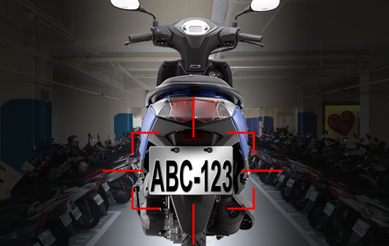 Camera-based Parking Guidance System - Motorcycle Series